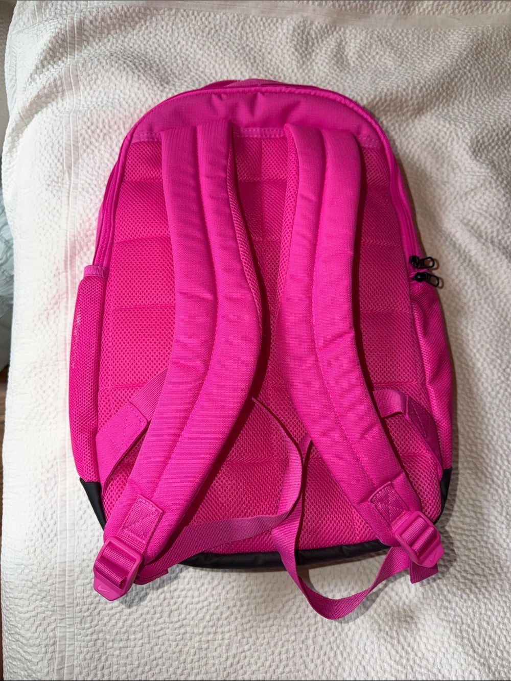 Nike Hot Pink Backpack with Black Base - Picture 2 of 4
